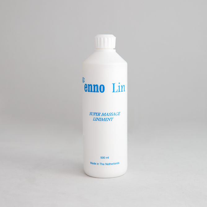 Enno-lin massage-olie, flacon 500 ml, doos van 12 stuks