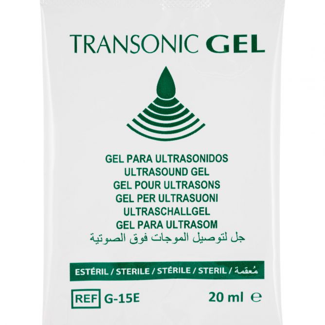 Transonic gel steriel, 20 ml, 48 stuks