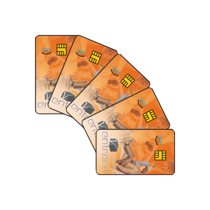 EN-Track chipcards 10 stuks